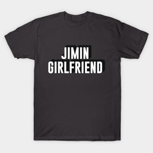 BTS Bangtan Park Jimin girlfriend text ARMY | Morcaworks T-Shirt